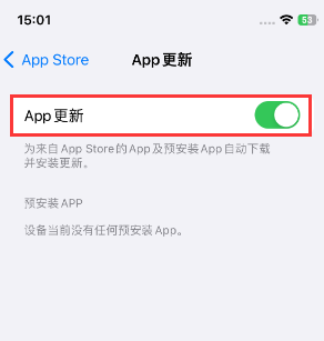 南通苹果15维修中心如何让iPhone15APP自动更新