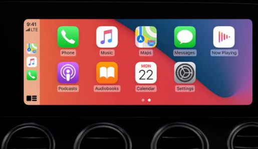 南通apple维修网点分享如何将iPhone连接到CarPlay 