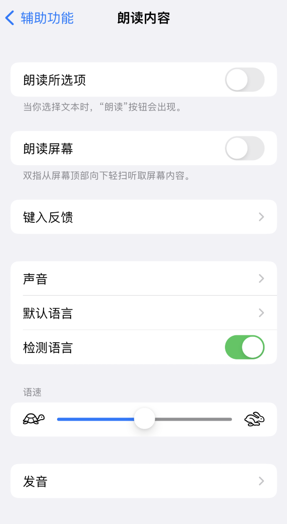 南通苹果服务网点分享iOS 16 小技巧：让 iPhone 朗读屏幕上的内容或所选择的文本 